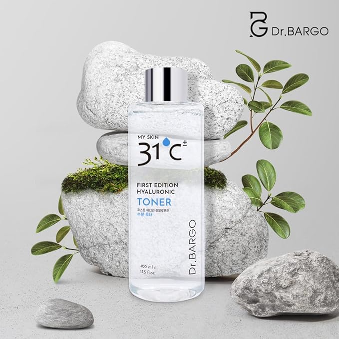 First Edition Hyaluronic Toner with Hyaluronic Acid, Niacinamide, and Oat Extract, Soothing, Moisturizing, Improves Radiance and Elasticity, Reduces Oiliness and Dryness. 13.5 fl.oz, White