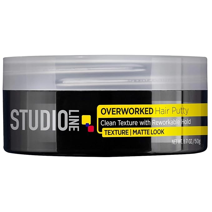 L’Oreal Paris Studio Putty Overworked 1.7 Ounce (50ml) (6 Pack)