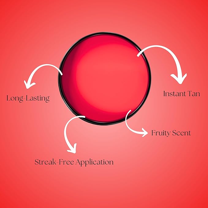 Tanning Gel, New Dark Extreme Intensifying Tanning Accelerator Sunbed Cream Self Tan Body Care Lotions(Watermelon Flavor)