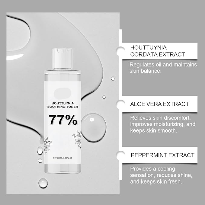 Deep Hydration Toner - Oil Control, Firming & Brightening Facial Essence Water For Daily Skincare(2PCS)