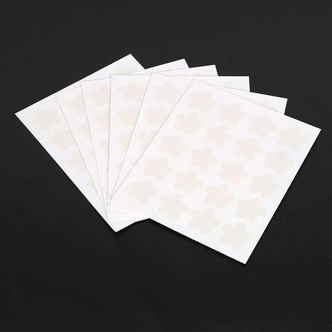 Stickers V-Stickers for Sunscreen, 120 Count V Detection Stickers, Sweat-proof Sunscreen Stickers, You Can Wear All Day, Changes Color to Help Prevent Sunburn