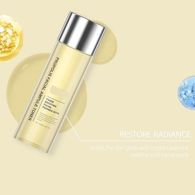 Honey Toner Facial Essence Spray - Hydrating Moisturizing Face Toner, Long-Lasting Moisture Lock & Skin Barrier Support(3PCS)