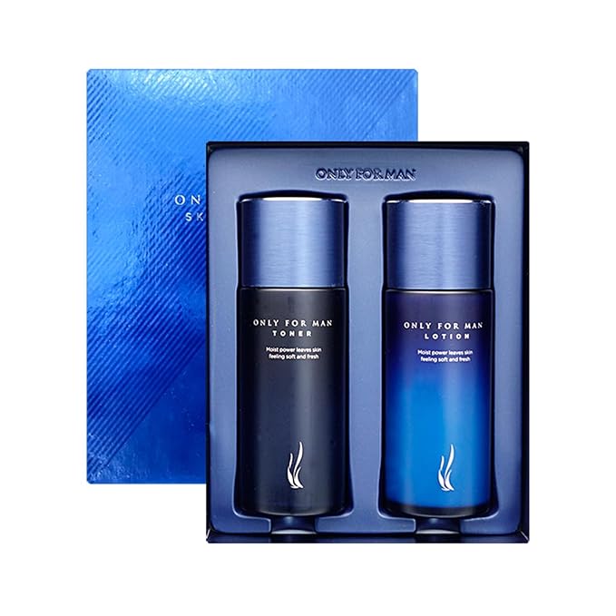 Basic care set for men, Only for man lotion and toner 2-piece set (5.07fl.oz.)
