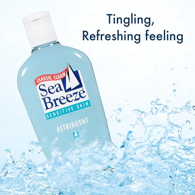 Sea Breeze Sensitive Skin Astringent 10 oz (Pack of 3)
