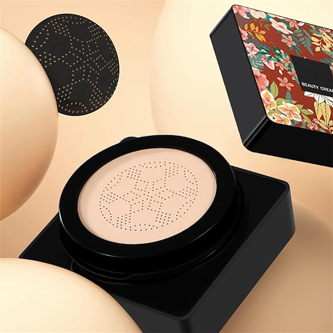 Bb Cream Cushion Foundation - BB Cream, Head Air CC Creams, Waterproof Makeup Foundation | Sweat-Proof | Makeup Primer With s Brush For Even Skin Tone