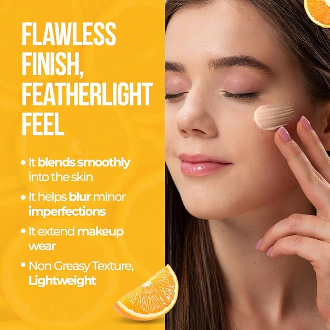 Daily Tinted Moisturizer with SPF 40 - Collagen & Vitamin C Infused - Broad Spectrum Sunscreen - Lightweight Coverage for All Skin Tones (80ml)