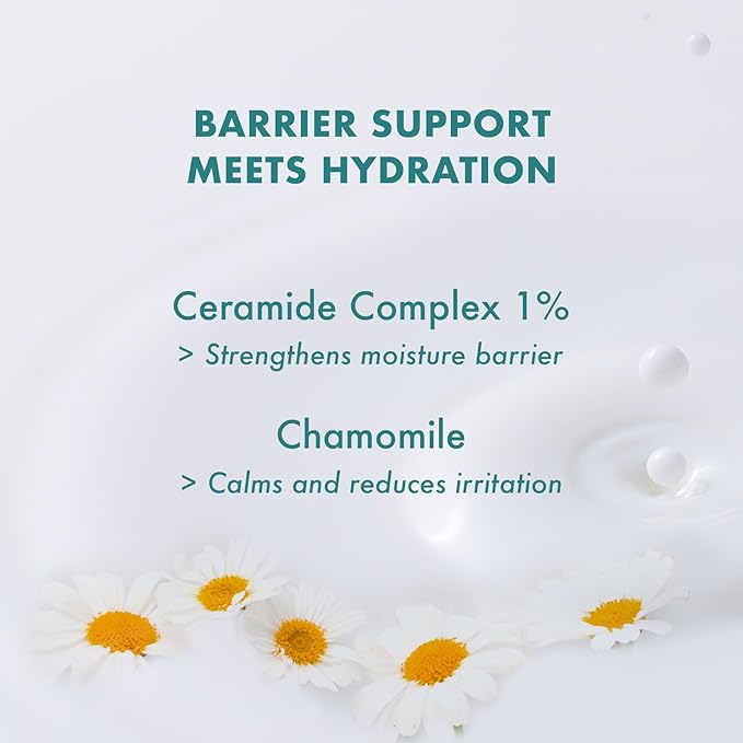 Skin ResQ by Petal Fresh Hello Hydration Milky Toner, Hydrating Facial Toner with 1% Ceramide Complex and Chamomile, Fragrance Free Moisturizing Toner for Dry Sensitive Skin, Made in Korea, 8 oz