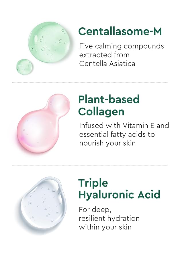 bewants Face Cleansing Pads, Cica Collagen for Soothing & Moisturizing Skin – Travel Kit with Centella Asiatica & Triple Hyaluronic Acid, 50 Pads