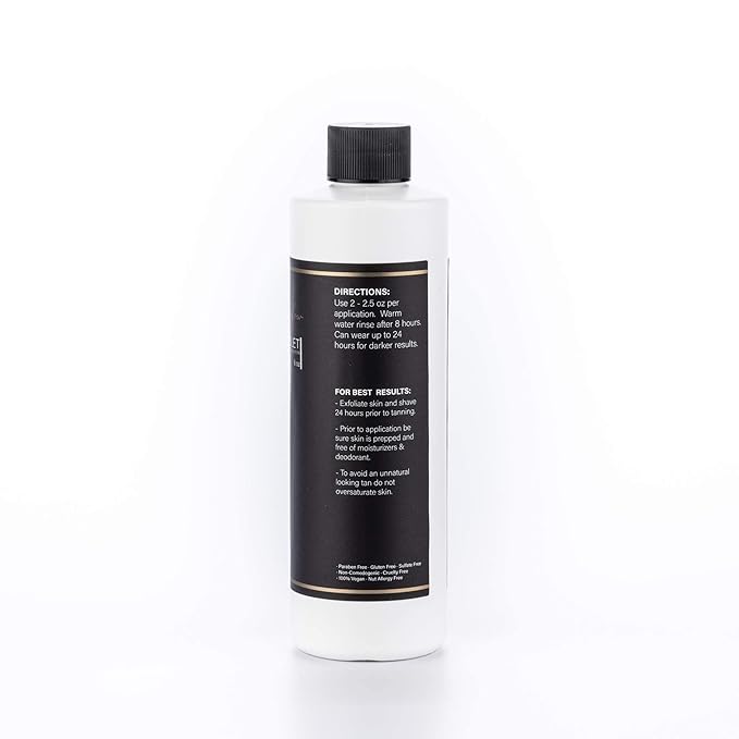 Naked Sun Honey Glow Violet Spray Tan Solution - 8 oz Airbrush Sunless Self Tan Spray