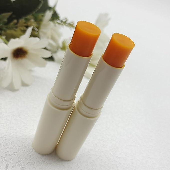 2PCS Lip Lightening for Dark Lips Lip for Smokers Dark Lip Treatment Lightening Cream for Pink Lips Lip Lightener for Smoker Lips Lip Lightening balm for Men and Women (Orange)
