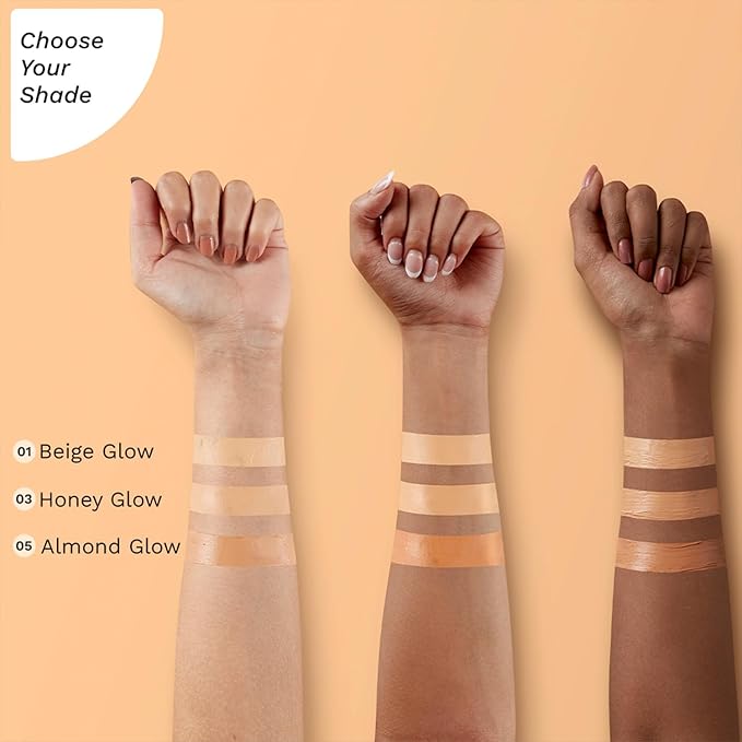 Pilgrim Beige Glow BB Cream SPF 50 PA++++ with Vitamin C | Medium Skin Tone | Lightweight Matte Makeup for Daily Wear, Sheer Coverage & Smooth Finish | 1.01 Fl Oz (30ml)