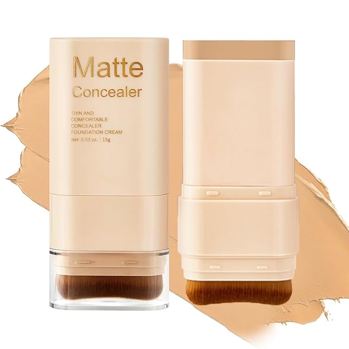 Beauty Balm Serum Boosted Skin Tint, Foundation Stick, Tinted Moisturizer for Face, Full Coverage Foundation, Concealer Stick for Foundation Makeup, Contour Sticks for Face Makeup, Dewy Finish (＃4)