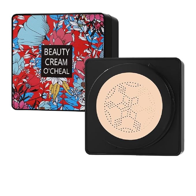 Generic Moisturizing BB Cream with Mushroom Extract, Brightening and Repair Formula, Lasting Hydration (Mushroom air cushion natural color, 0.115kg)