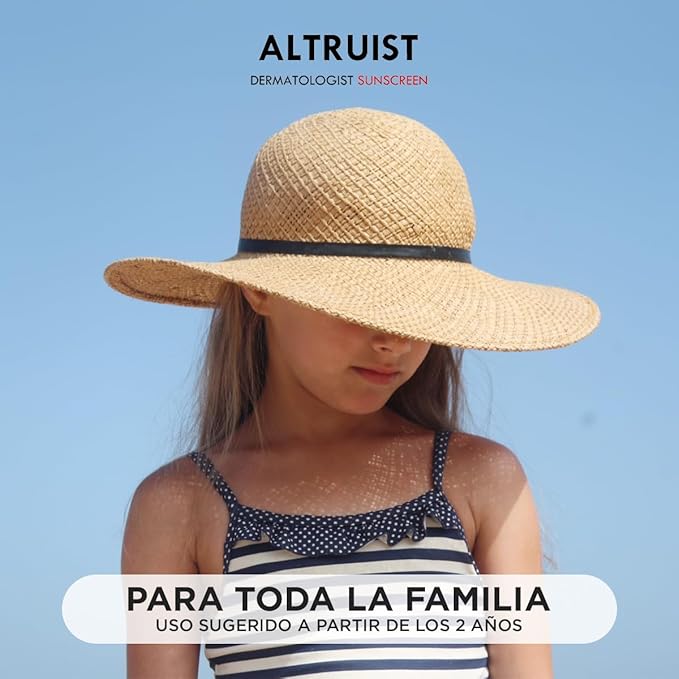 Altruist. Dermatologist Sunscreen. Broad Spectrum SPF 30 & high UVA Protection 200 ml - Pack of 2