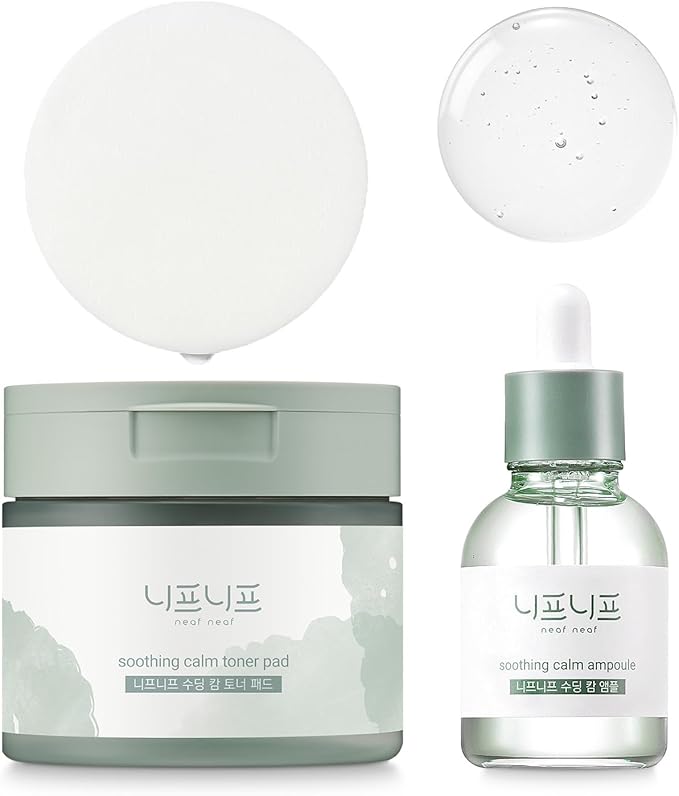 Soothing & Hydration Skin Duo - Toner Pad + Ampoule Set