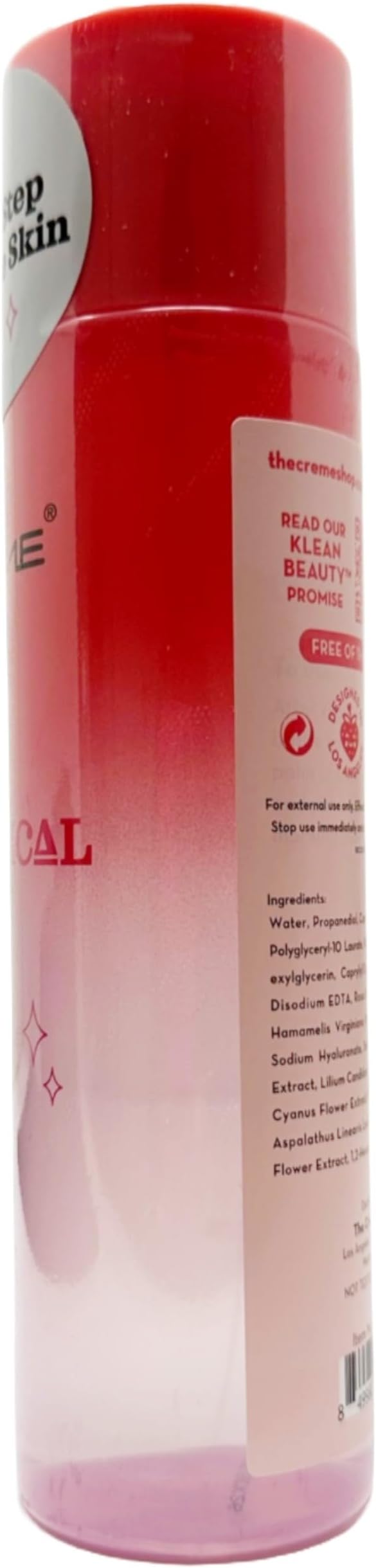 The Crème Shop Bio Botanical Toner - Klean Beauty Korean Facial Toner