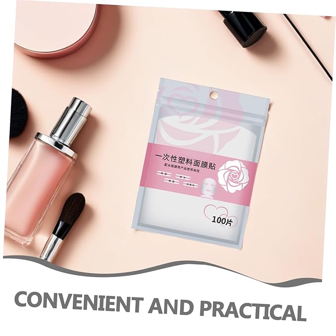 400Pcs Disposable Face Mask Film Sheets for Facial Skincare Safe Non-allergic Material Easy DIY Application with Essence Toner Rejuvenates and Improves Skin Tone Gift for Women and