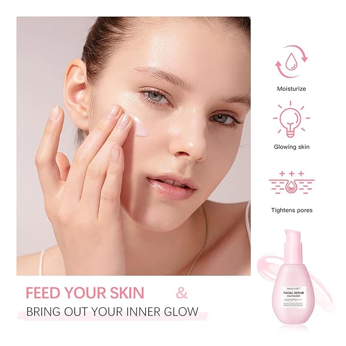 75ML Watermelon Niacinamide Serum, Watermelon Hydrating Serum With Hyaluronic Acid,Brighten Moisturizing,Lightweight Toner, 2.64Fl Oz