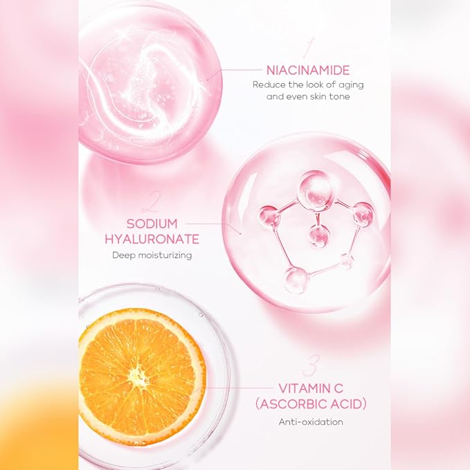 Skin Care Sets for Teenage Girls, Sakura Skin Care Sets & Kits Women Beauty Gift Set with Cleanser, Mud Mask, Toner, Serum, Eye Cream, Facial Cream, and Sunscreen, Birthday Gift for Women and Girls
