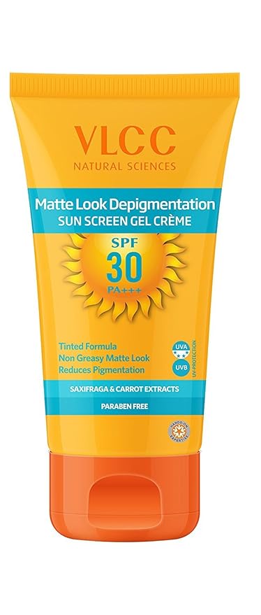 VLCC Radiance Pro SPF 30 Sun Screen Gel with D youthboost sun screen gel & matte look depigmentation (combo pack)