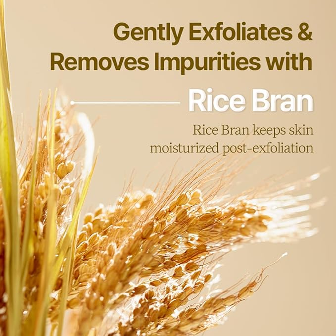 Thrice the Rice Kit | Rice Toner(16.9 Fl oz), Wash-Off Mask, Moisturizer | Domestically Harvested Ingredients | Product of Korea
