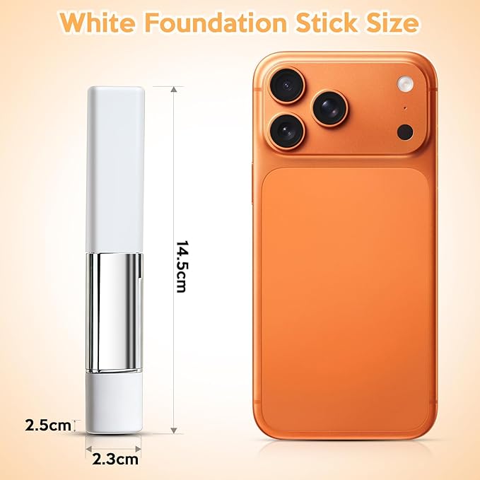 Korean Color Changing Foundation Stick with Brush for Lumine Skin, 2-in-1 Waterproof & Long-Lasting Hydrating Makeup, Dual-Ended Foundation & Concealer Stick, Portable for Easy Daily Use and Travel