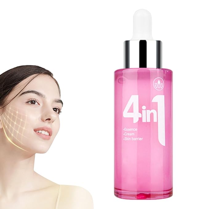 Korean 4-in-1 Super Essence Lotion Moisturizing Face Cream,Hydrating Facial Essence,Women's Facial Toner,Nicotinamide Glossy Serum for all Skins (1pcs)