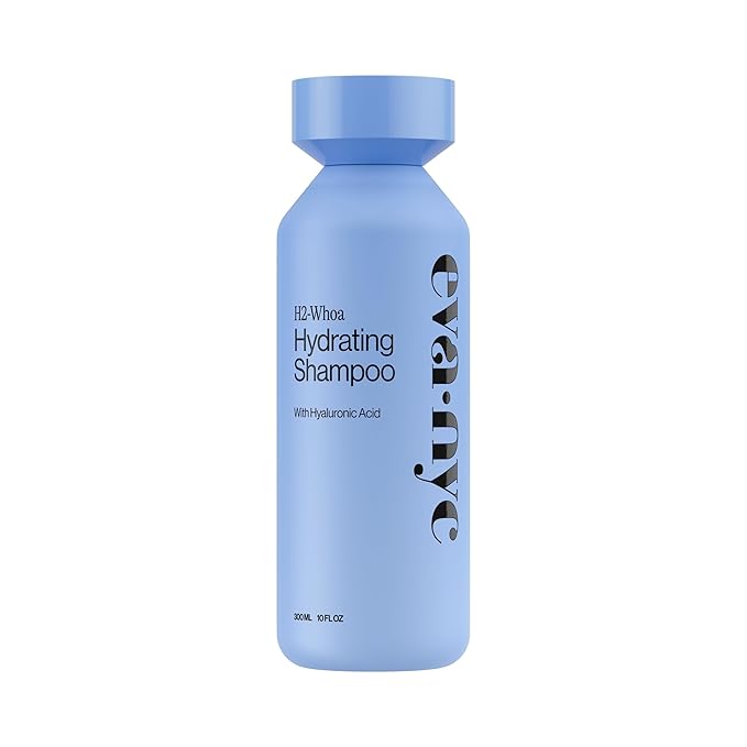 Eva NYC H2-Whoa Hydrating Shampoo, Inflused with Hyaluronic Acid and Voilet Rice Water, 8.8 fl oz