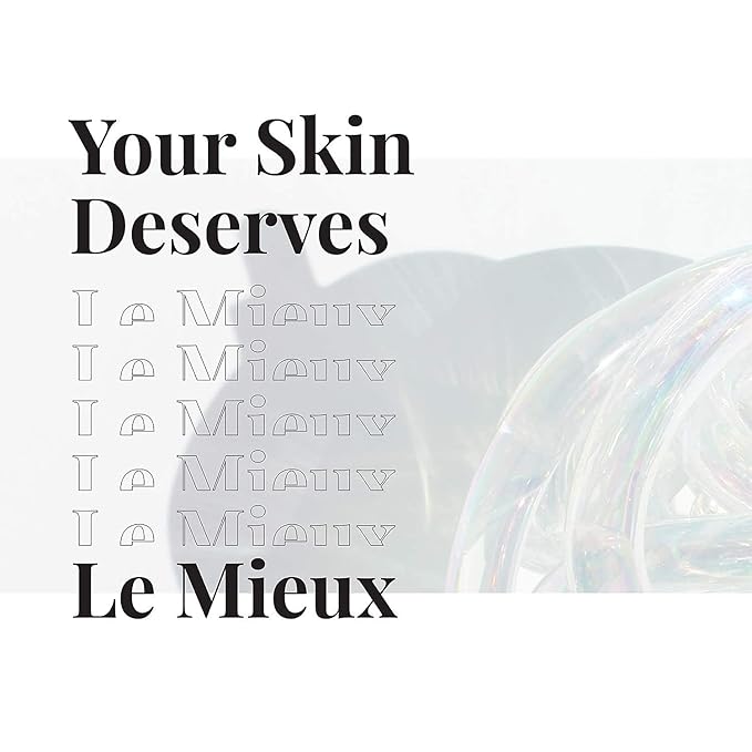 Le Mieux Facial Skincare Set - Peptide Foam Cleanser, Essence Toner & 24 Hr Age-Defying Cream - 3-Piece Set