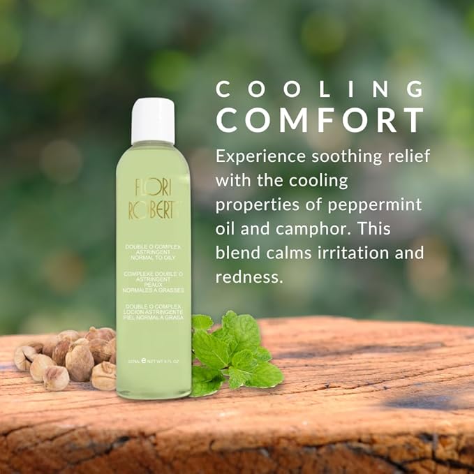 Double O Complex Astringent by Flori Roberts, 20% Salicylic Acid for Acne Prone Skin, Helps Clear Acne Blemishes, Facial Cleanser for Pimples