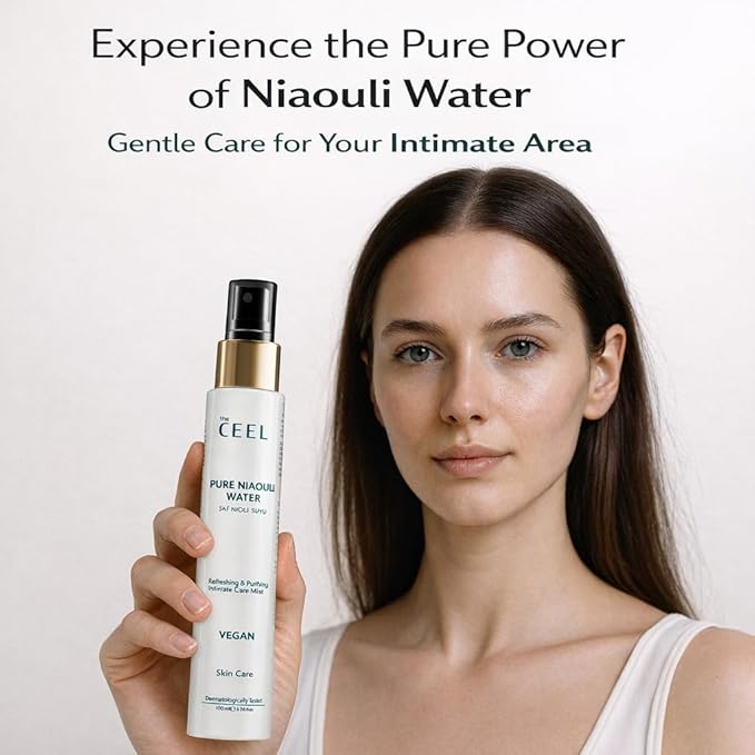 The Ceel Refreshing Facial Mist Toner with Niaouli Water – Hydrating & Soothing Face & Body Spray, Personal Care Mist, Alcohol-Free, Lightweight – 100 ml