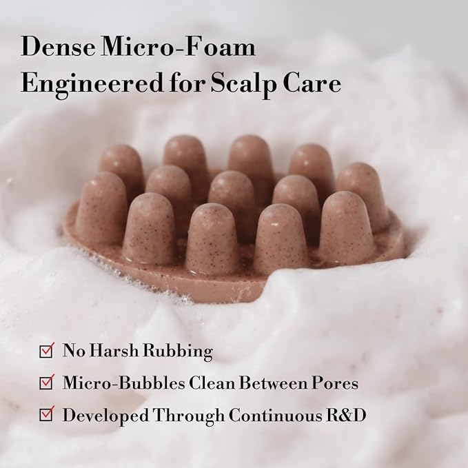 LifeCare & SafeCare Korea Natural Solid Shampoo Bar – Scalp Care Shampoo Bar for Oily Scalp, Dandruff & Itchy Scalp Relief, Sulfate Free Herbal Shampoo Bar for Healthy Hair