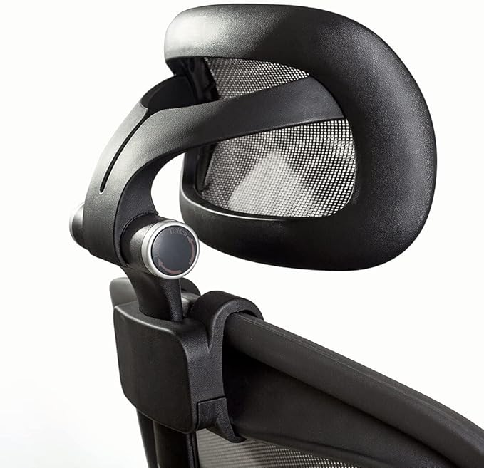 MingYi.office New Headrest for Herman Miller Classic and Remastered Aeron Office Chair Black/Graphite Headrest Only - Chair Not Included (for Remastered Aeron)