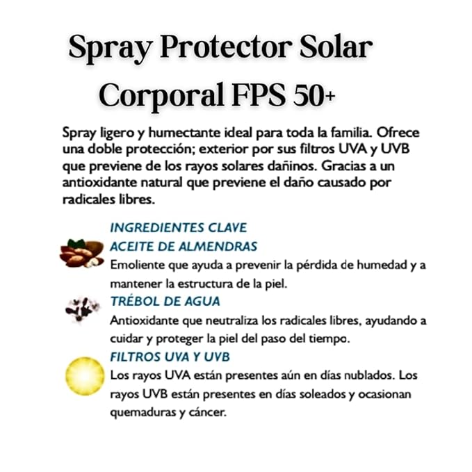 Generic Protector Solar Corporal Spray 50 Terramar, 4.23 Fl Oz (Pack of 1)