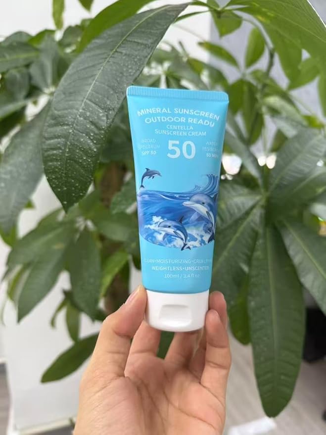 Unscented Sunscreen Soothes and Hydrates, Body Sunscreen for All Skin, Skin Care for Women and Men, ee03,3.36 oz