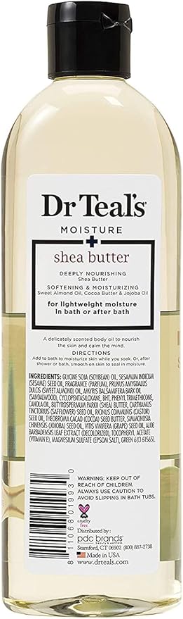 Dr. Teals Bath & Body Oil Variety Gift Set (3 Pack, 8.8oz Ea.) - Rejuvenating Eucalyptus, Ultra Rich Shea Butter, & Nourishing Coconut Oil - Essential Oils Hydrate Skin & Alleviate Stress