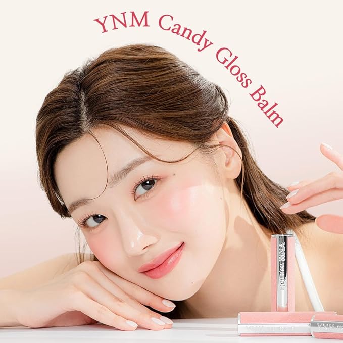 YNM Candy Gloss Balm (05 ROSY COZY, 3g) (+9 colors) K-beauty, Tinted, Color Lipstick Balm, Glossy, Moisture, korean, Jelly lips, Non-Sticky and Long-lasting