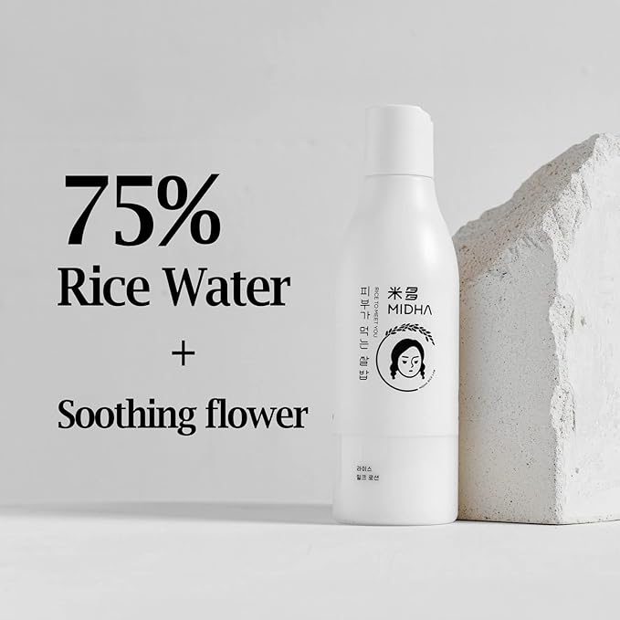 MIDHA Rice Pure Toner + Rice Milk Lotion
