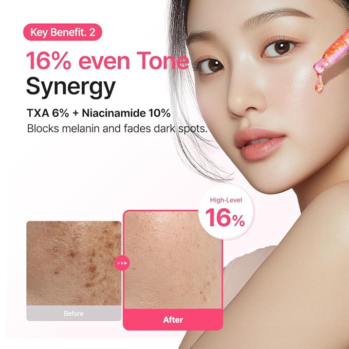 PURITO TXA 6% + Niacinamide 10% + Retinal Facial Serum | for Dark Spots, Hyperpigmentation, Uneven Tone | High-Level Tranexamic Acid 6% | Korean skincare, 30mL 1.01 fl.oz