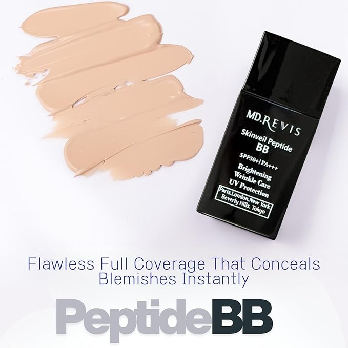 SkinVeil Peptide BB Cream - Lightweight Natural Coverage with Peptides (40ml)