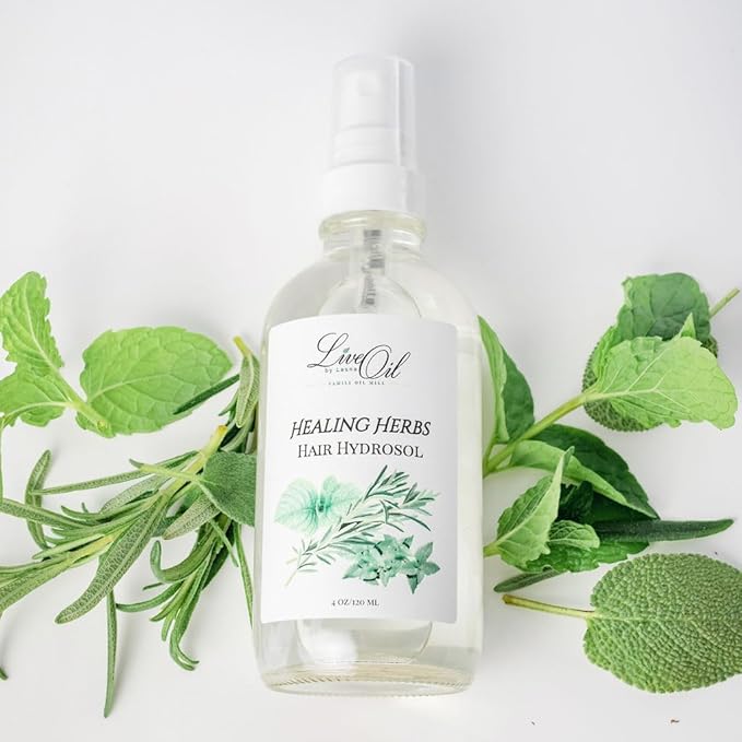 Healing Herbs Hair Hydrosol and Toner | Healing Botanical Water| Authentic Distillation Process