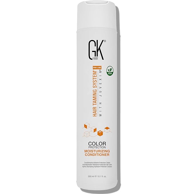 GK HAIR Hydrate Moisturizing Conditioner for Dry Damaged Colored Hair Protection Deep Conditioning with Keratin Frizz Control Smooth Healthy All Hair Sulfate Free Women and Men – 10.1 Ounce