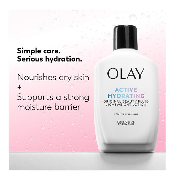 OLAY Active Hydrating Beauty Fluid Original 6 oz