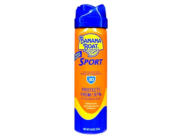 Banana Boat Sport Spray SPF 30, 1.8 Ounce (53 g) (Pack of 1)
