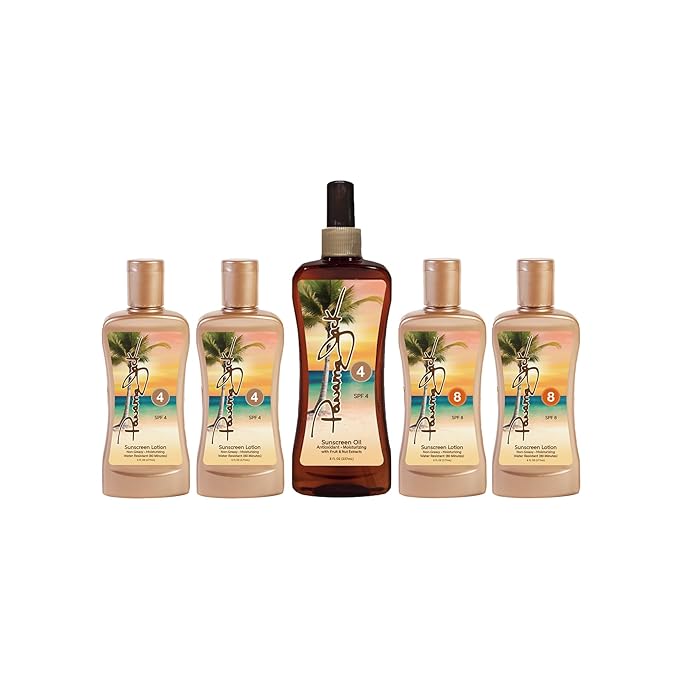 Panama Jack Sunscreen Packs - The perfect Sunscreens and Skin Care for every Occasion (Golden Tan)