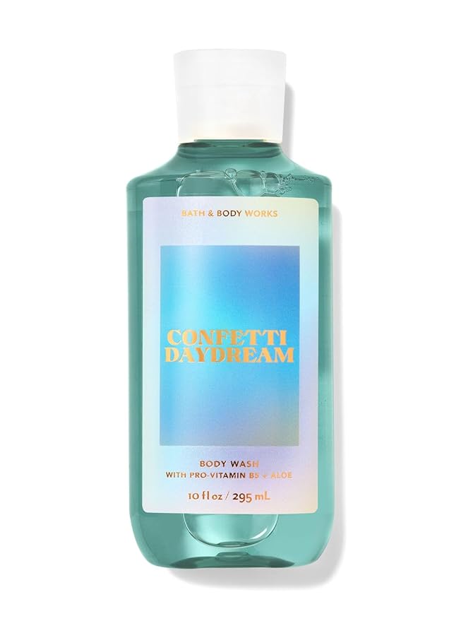 Bath and Body Works Gift Set of 10 oz Shower Gel and 8 oz Lotion (Confetti Daydream)