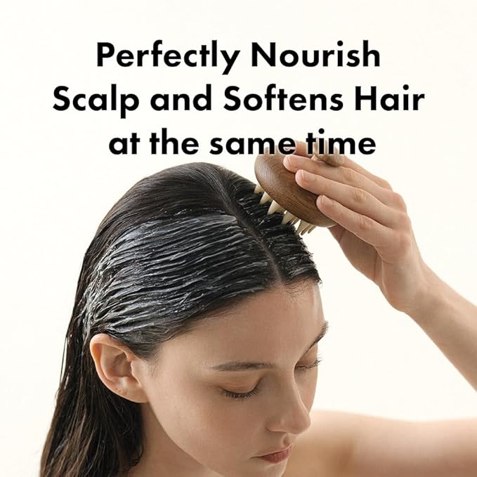 RATED GREEN Cold Brew Avocado Nourishing Scalp Pack with Banana - Korean Hair Conditioning Mask - Deep Hydrating Treatment for Dry Damaged Hair (6.76 Fl. Oz)