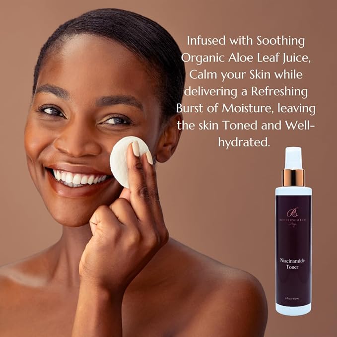 Niacinamide Toner - Botanical Face Mist with Rosewater, Vitamin B3 and Vitamin C