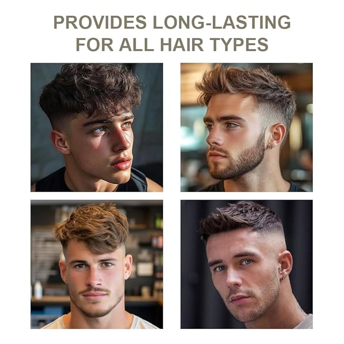 CNNY Men's Hair Styling Clay 3.53 oz, Firm Hold, Matte Finish, Hair Clay with Natural Ingredients, Add Volume & Texture, Premium Men’s Hair Type