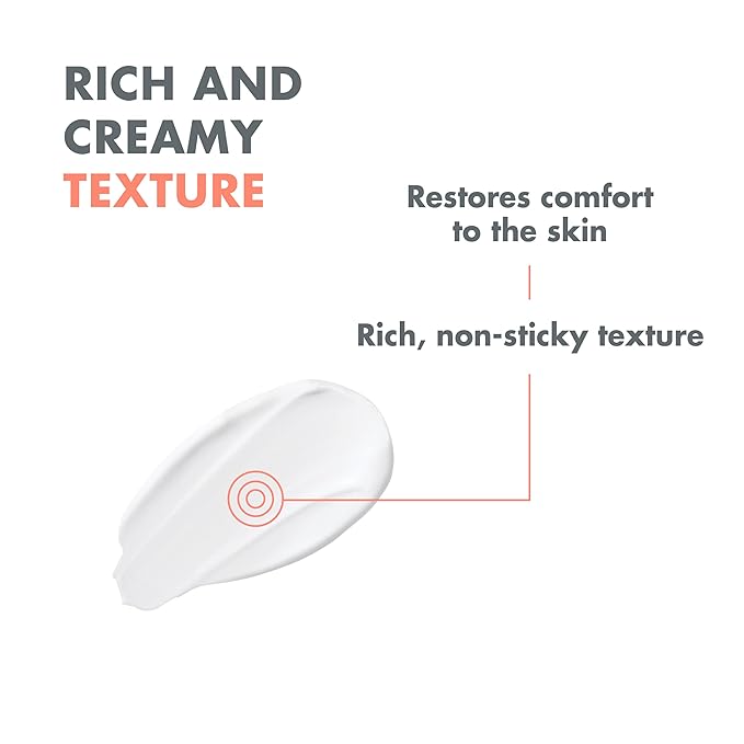 Avène Hydrance RICH Hydrating Cream,Daily Face Moisturizer,Soothes feelings of skin tightness & discomfort associated with dryness,Dry skin moisturizer,Non-Comedogenic,1.3 Oz,(Pack of 2)